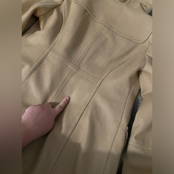 St John’s Bay Wool Cashmere Blend Hooded Jacket - Picture 7 of 8